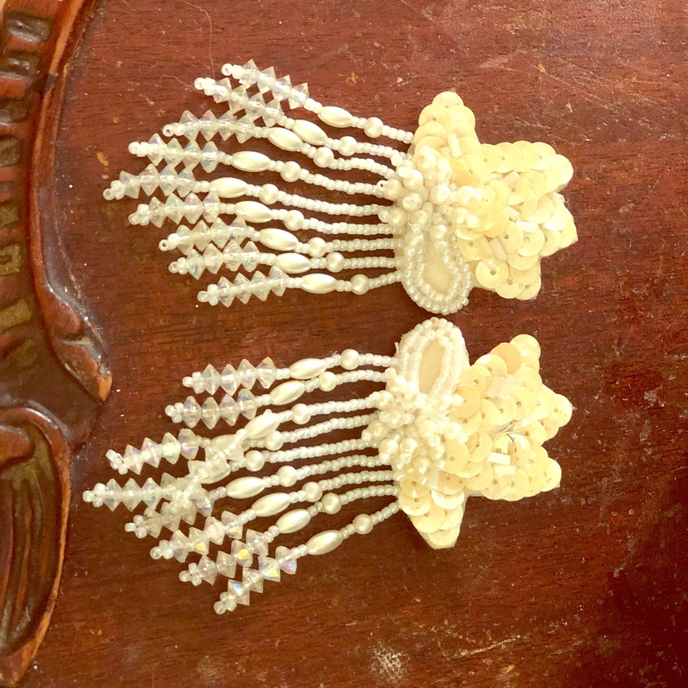 Vintage statement earrings